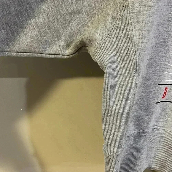 [L]NBA Ultra Game Chicago Bull  Basketball Gray Sweatshirt - Picture 4 of 7